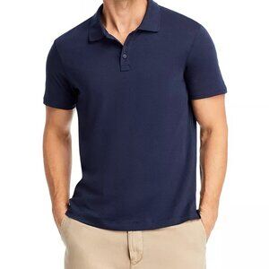 ATM Anthony Thomas Melillo Blue Cotton Polo Shirt Size S/P